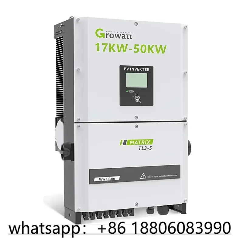 TTN Growatt Inverter 20KW 25KW 30KW 40KW TL3-S Solar Power Inverter On Grid 3Phase 380V Solar Inverter