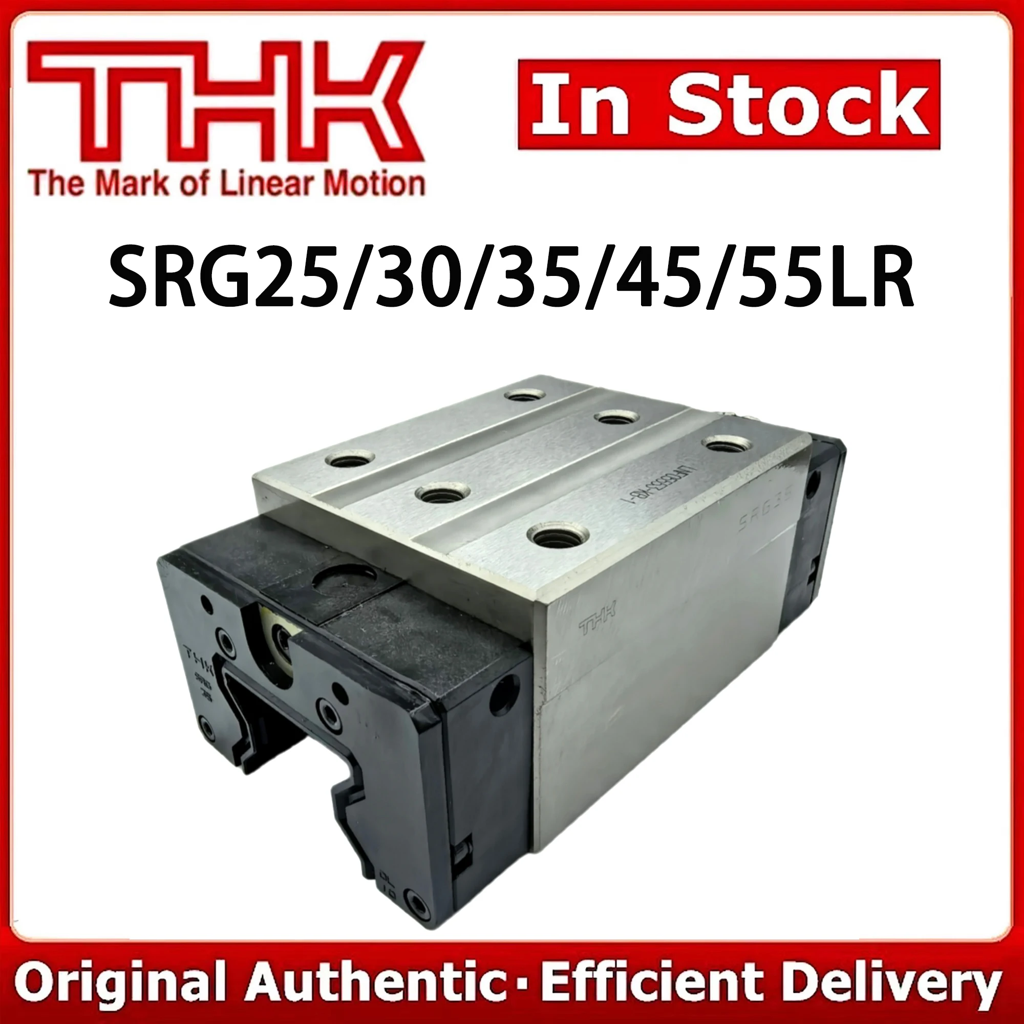 THK SRG25LR SRG30LR SRG35LR SRG45LR SRG55LR SRG20LV SRG65LV GK Block Linear Guide Slide Rails Carriage Motion Control
