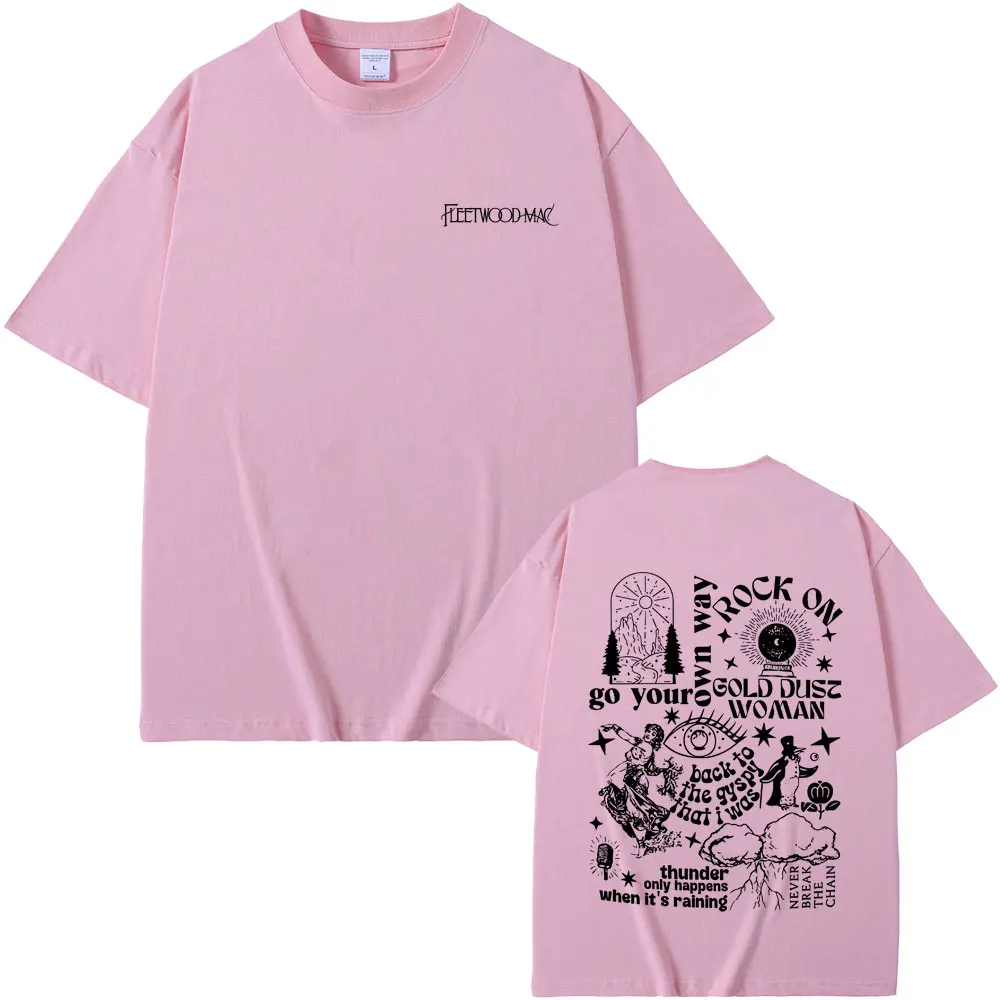 Rock Band Fleetwood Mac Graphic T-shirt Stevie Nicks T Shirt Rumours T Shirts Summer Men Women Vintage Gothic Oversized T-shirts