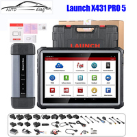 2023 New Launch X431 PRO5 PRO 5 Car Diagnostic Tool J2534 SmartBox Programming Auto OBD2 Scanner pk X-431 V+ PAD V/PAD7