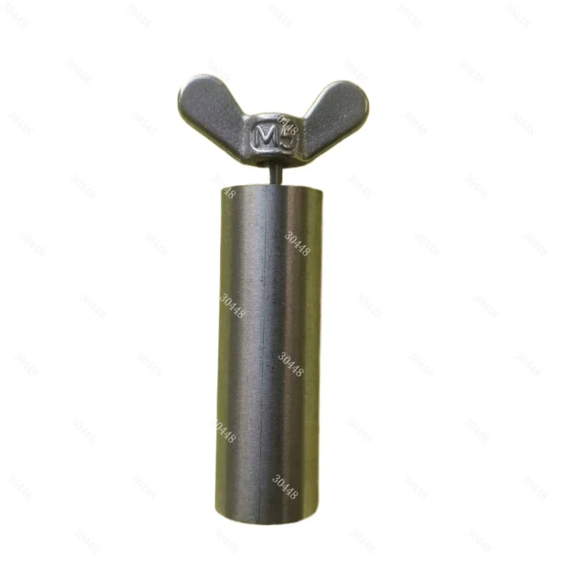 Hand Crank Self-Powered Metal LED Mini Flashlight Portable EDC High-Brightness Light for Outdoor and Dorm Use