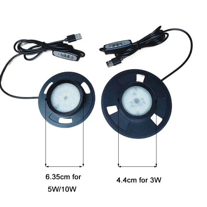 Dimmable USB Terrarium Plant Growing Lamp with Timer for Vases,Indoor Plant Growth, Succulent, Miniature Gardening Landscape