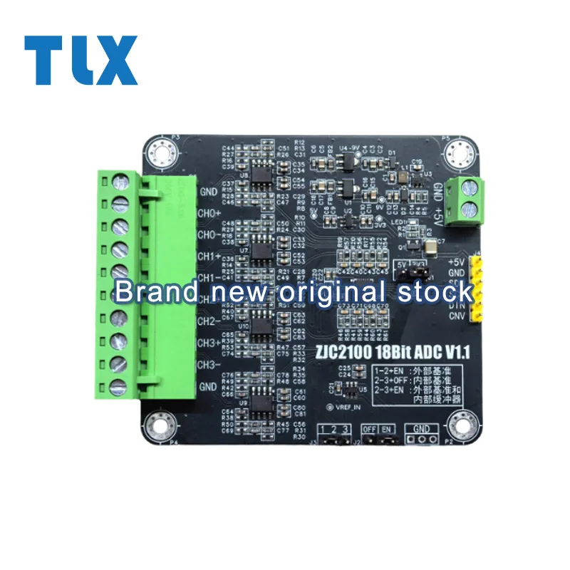 ZJC2100-18 analog to digital converter module 4 channels full differential 16bit high precision 500ksps
