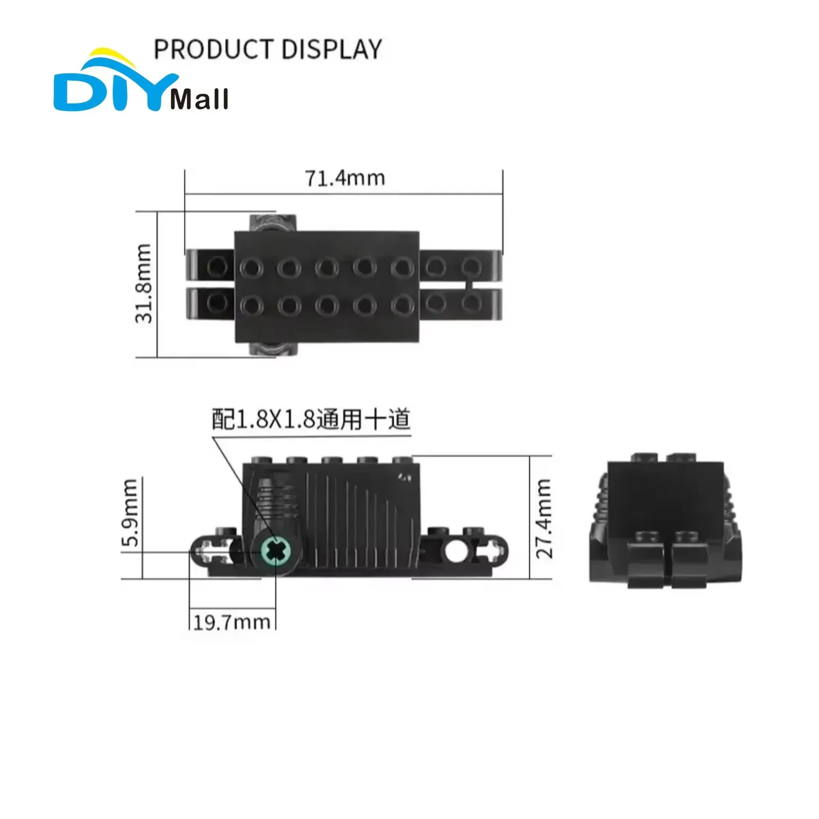 5PCS MOC Pull Back Motor 9x4x2 Building Blocks 47715c01 Motorcycle Racers Inertia Cars Mechanical Parts Compatible with