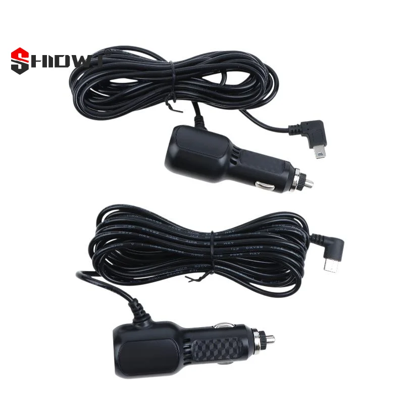 1Pcs 5V 3.5A Type C USB Car Charger Adapter For Dash Cam Cellphone Car Radar Detector GPS DVR 3.5 Meters Wire view 3