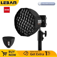 ZHIYUN Mini Softbox Octagon ZY Mount EX1H02 Accessories for ZHIYUN Molus G60 X100 CINEPEER CX100 COB Video Light