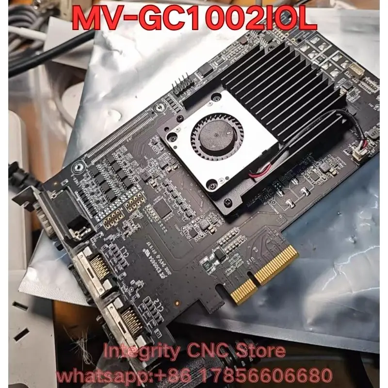 Second-hand MV-GC1002IOL visual capture card function test is normal