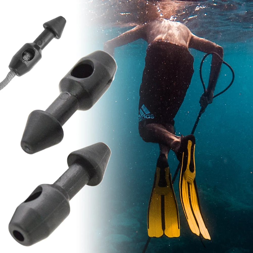 2Pcs Spearfishing Wishbone Plastic Speargun Rubber Band Wishbone Inserts Spearfishing Diver Fishing Accessory