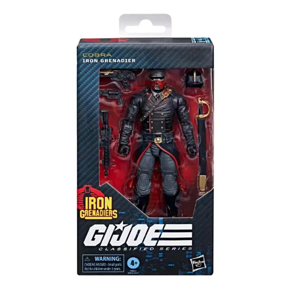 Originele Hasbro G.i. Joe Classified Series Gij 132 Iron Grenadier Action Figure Model Toy Gift Collect