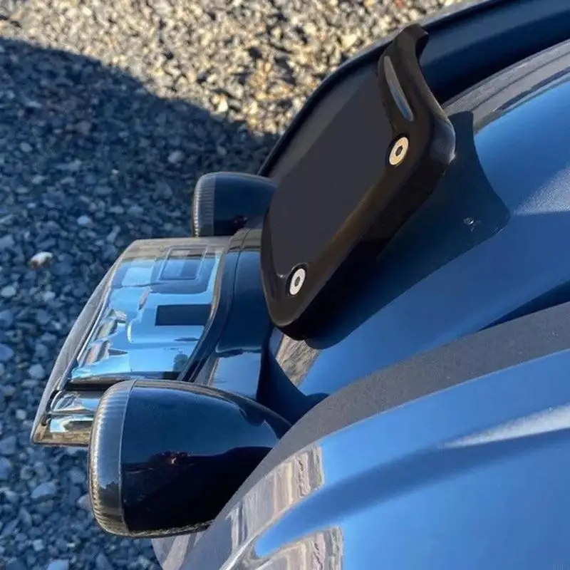 Motorcycle License Plate Holder Support Bracket for Personalization Improved Aesthetic Appeal Long Lasting Use