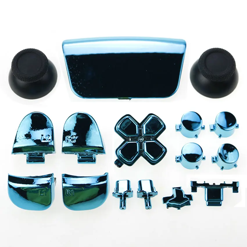 JCD L1 R1 L2 R2 Button D-pad Share Buttons Kit Joystick Caps Replacement For PS5 V2 2.0 020 Controller Gamepad