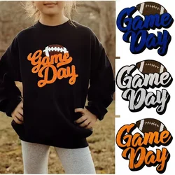 Game Day Emblem Clothing Accessories Badge Sticker Embroidered Embroidery Sticker Iron-on Patches