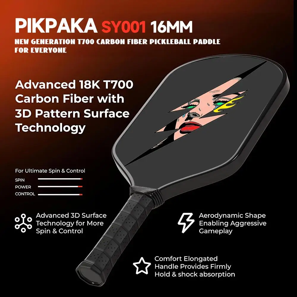 مجموعة مجداف كرة البيسبول المعتمدة من USAPA T700 من ألياف الكربون Unibody الحرارية مع 16 مم على شكل قرص العسل الأساسية للنساء البكاء