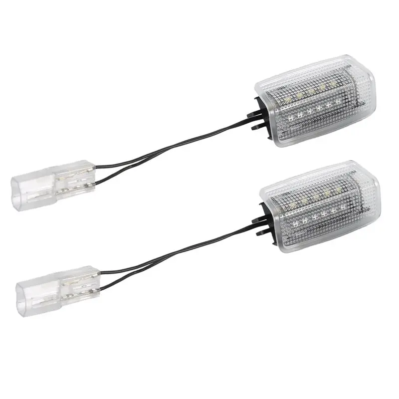 Superior-White Red Car Led Door Courtesy Light For Toyota Wish Prius Camry Alphard Isis Estima For Lexus Is250 Rx350