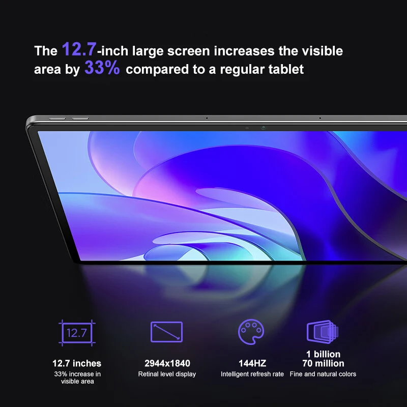 Lenovo XiaoxinPro 12.7-inch Snapdragon 870 Entertainment office learning game tablet Rheinland Global Eye Protection 8+128G