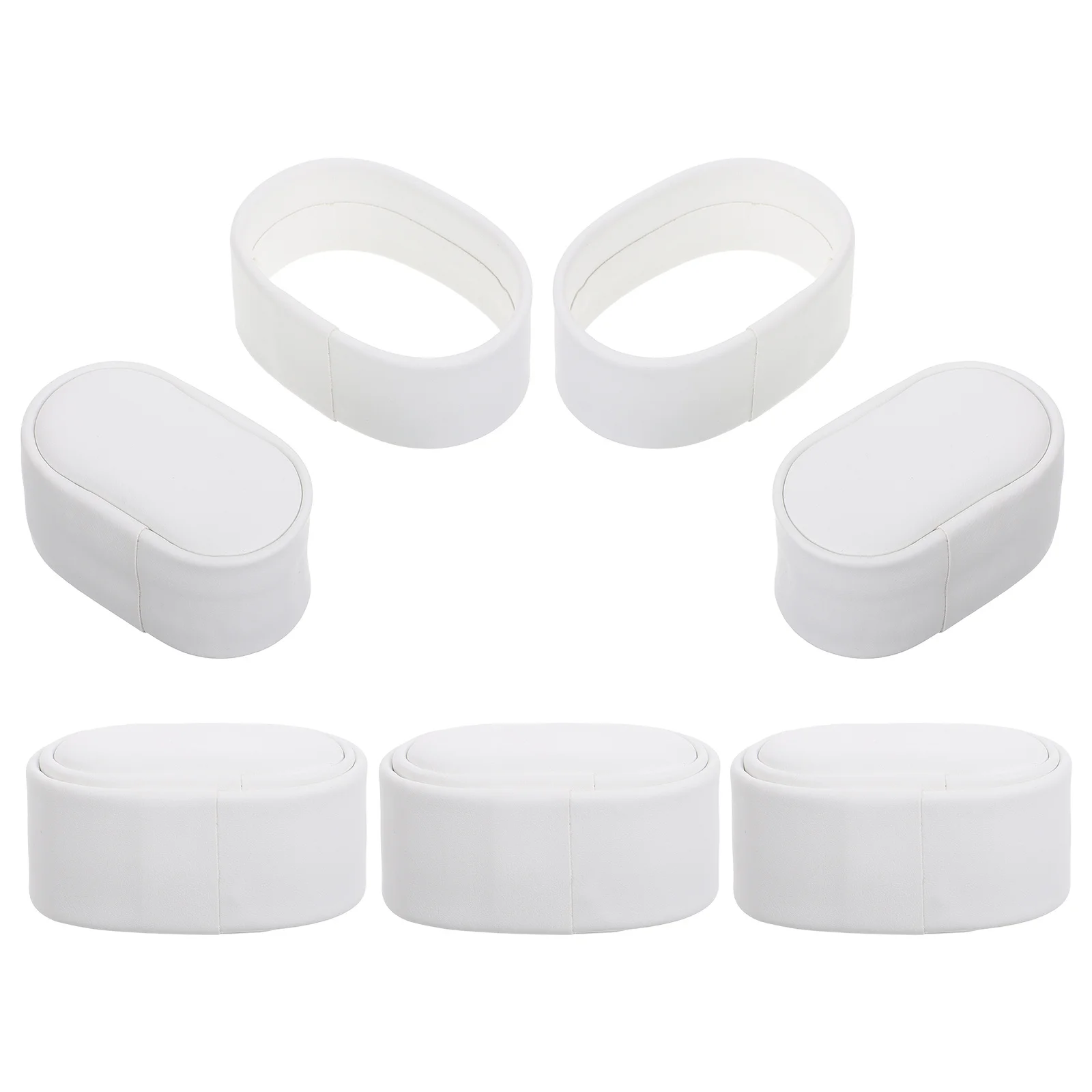 

5Pcs Mini Watch Pillows PU Small Watch Box Cushion Pads Replacement for Display Holder Jewelry Case Travel Office