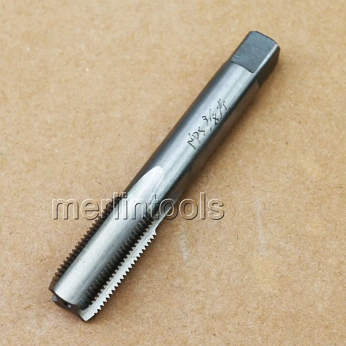 

3/8 дюйма - 18 NPS, прямая труба, левый метчик из быстрорежущей стали 3/8–18 TPI