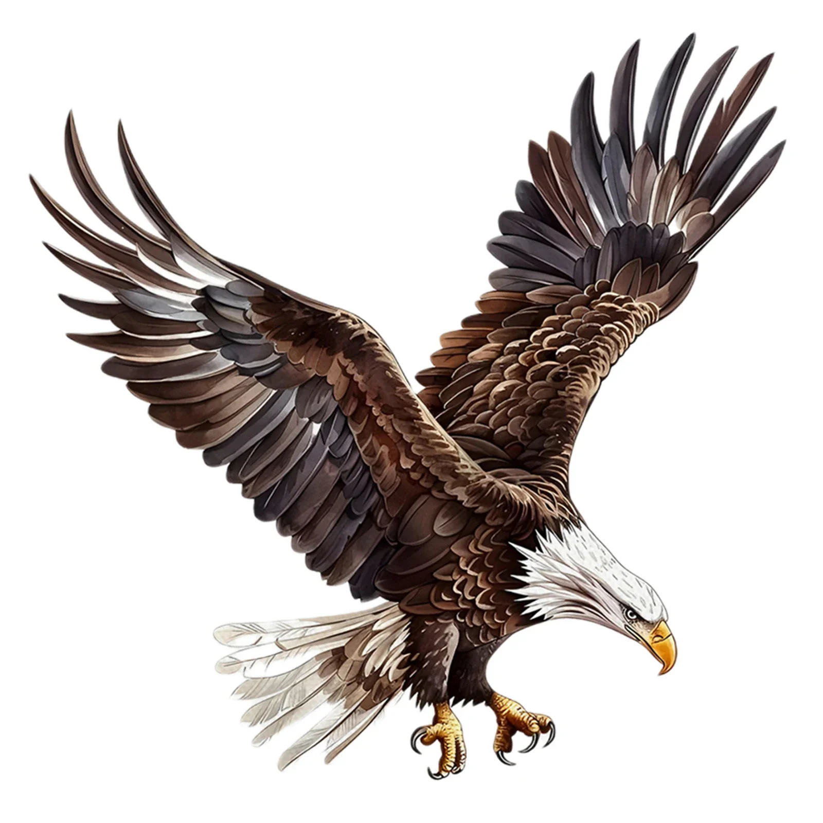 Vinyl Wall Sticker With Flying For Eagle Design For Bedroom And Living Room Decoration Apply On Clean Flat Surfaces