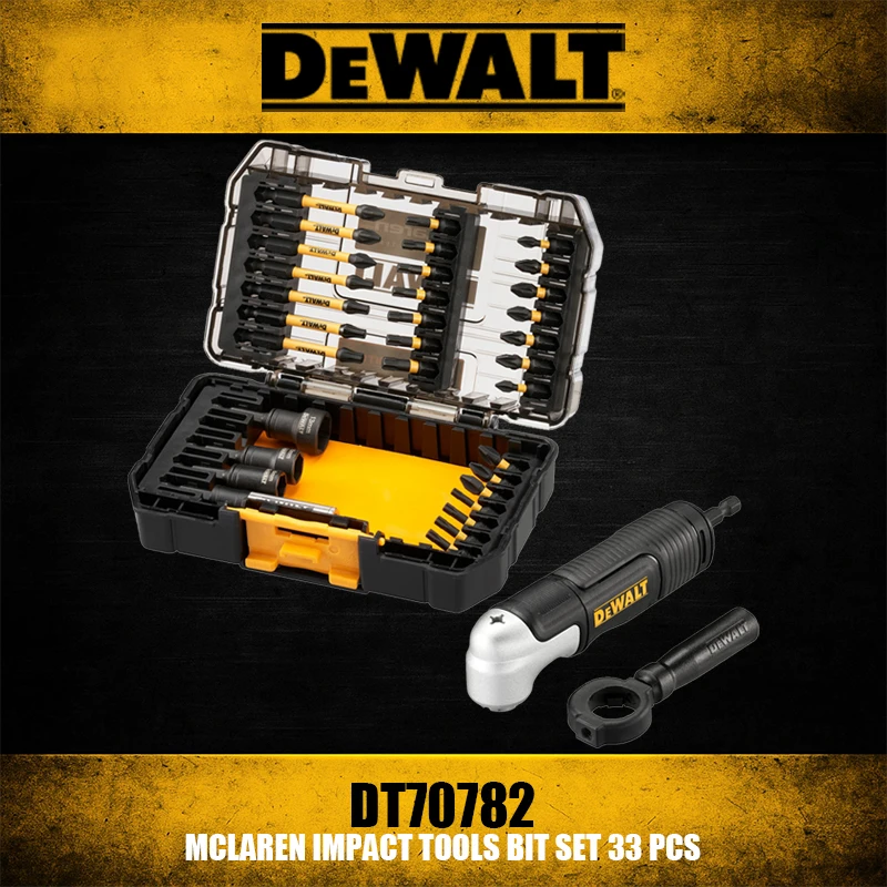 DEWALT DT70782 MCLAREN Impact Tools Bit Set 33 PCS Power Tool Accessories