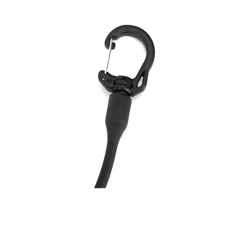 Outdoor Sports Elastic Double Head Hook Key Clip Outdoor Bag Molle Accessories Buckle Key Chain
