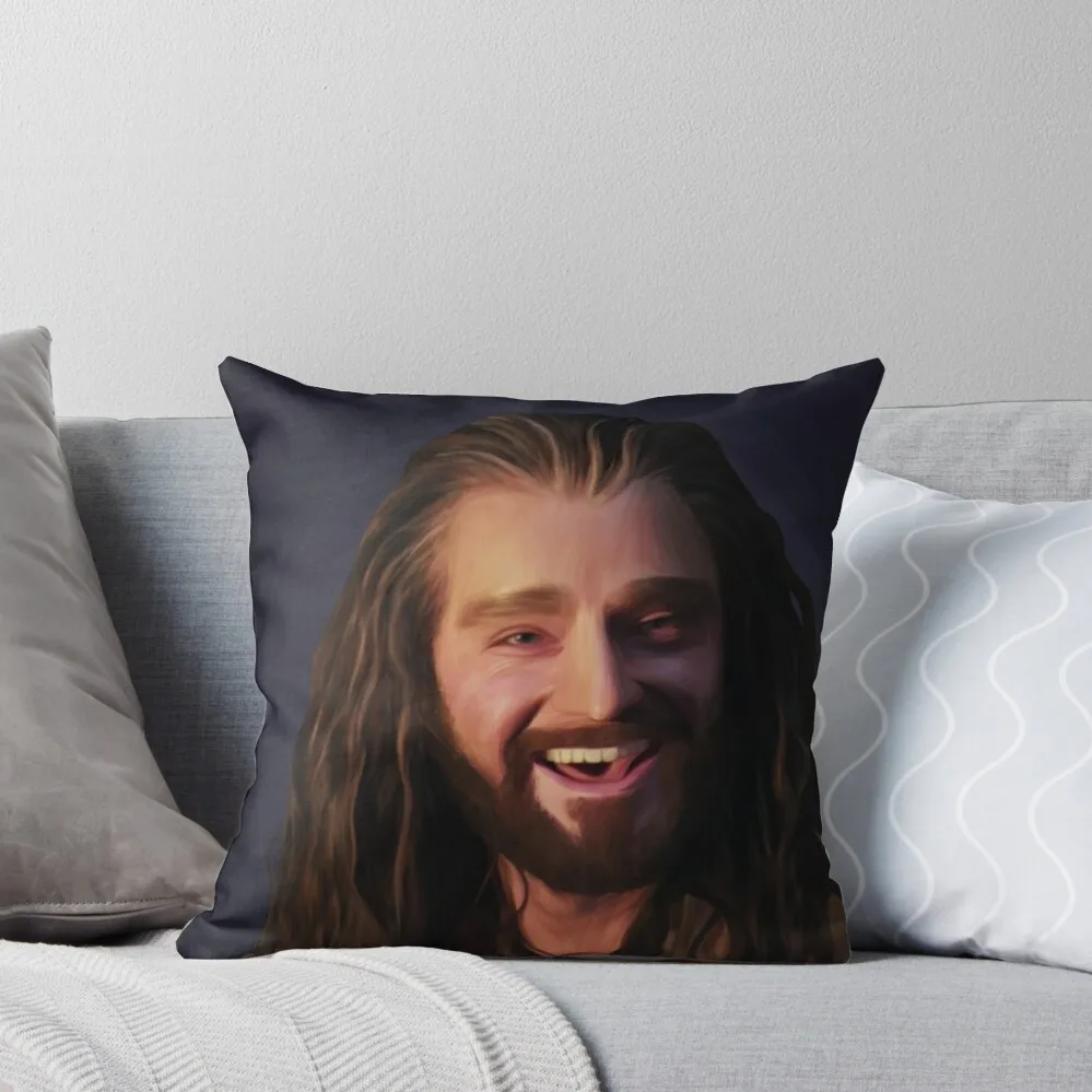 Thorin Oakenshield-funda de almohada, decoración navideña para el hogar, 2024