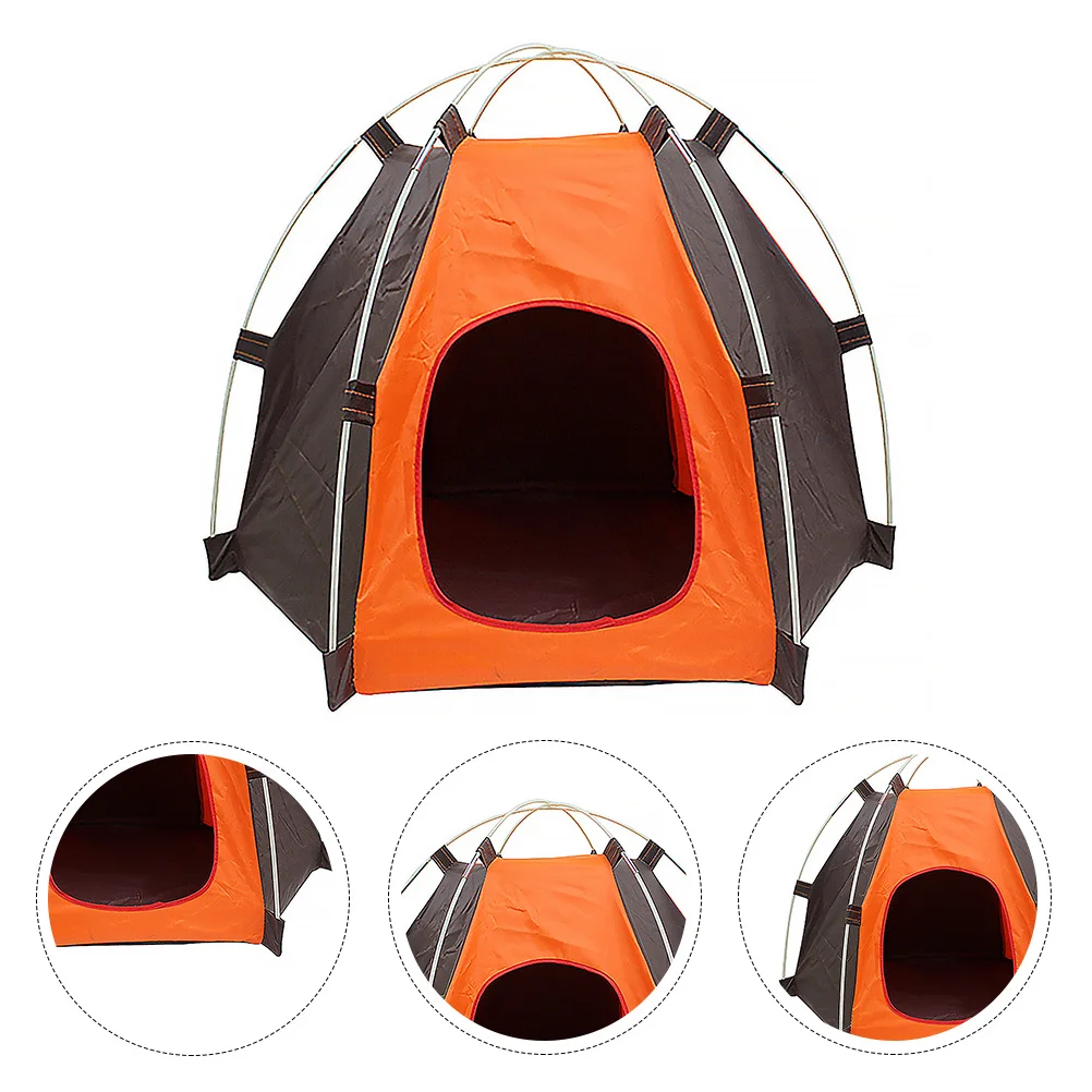

Tent Outdoor Pet Nest Cat for outside Small and Medium Dogs Shelter Waterproof Teepee Cats Travel