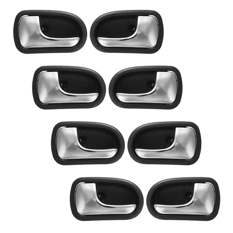 4X Car Front Rear Interior Door Handle For Mazda 323 Protege BJ 1995 1996 1997 1998 1999 2000 2001 2002 2003 Right