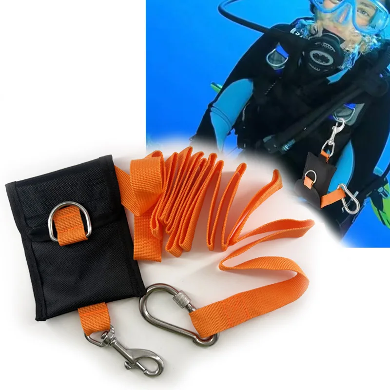 

Страховочный трос для фридайвинга, страховочный шнур для дайвинга, 6,56 футов, трос для предотвращения потери, аксессуары для подводного дайвинга