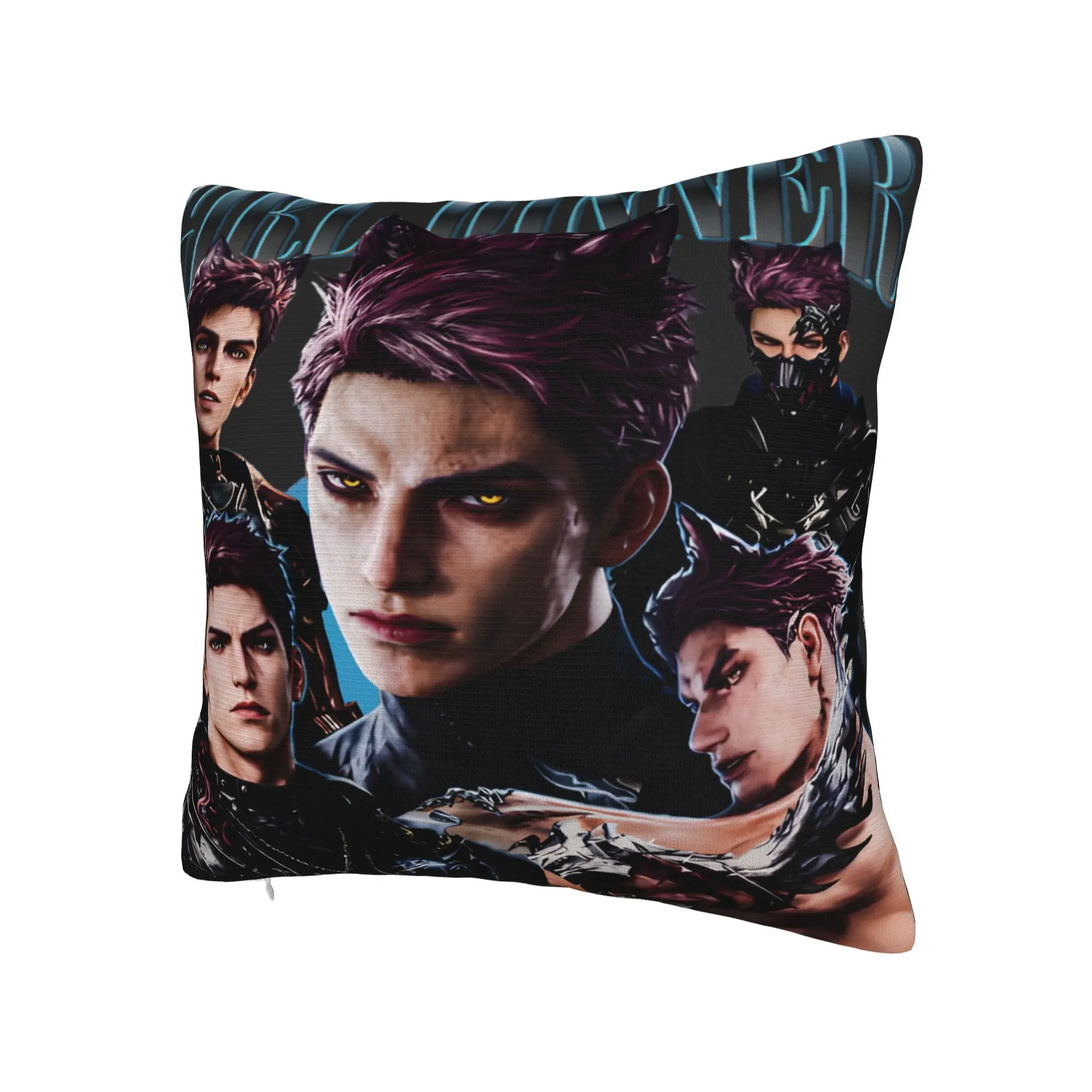 Game V-Valko L-Love and Deepspace Pillow Case  Funny Pillow Cover Soft Pillowcases For Living Room Chair