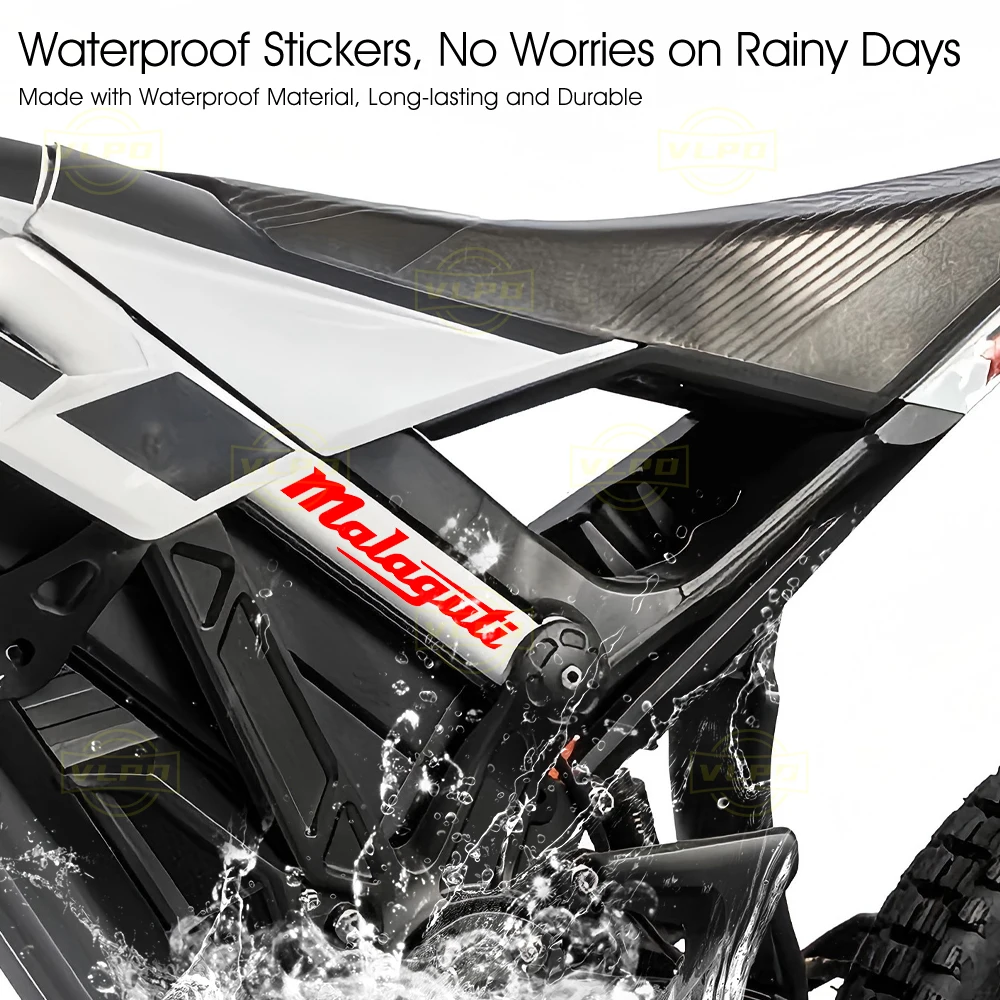 ملصقات للدراجات النارية ملصق مضاد للمياه لـ Malaguti Phantom F10 F12 F15 Firefox Dune 125 Madison 125 250 300 XSM RCX10 ملحقات #3