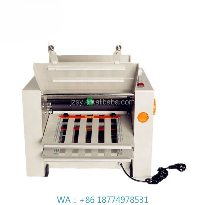 A3 Leaflet Paper Folding MachineHigh Capability Automatic Leaflets Folding Machine Tabletop A4