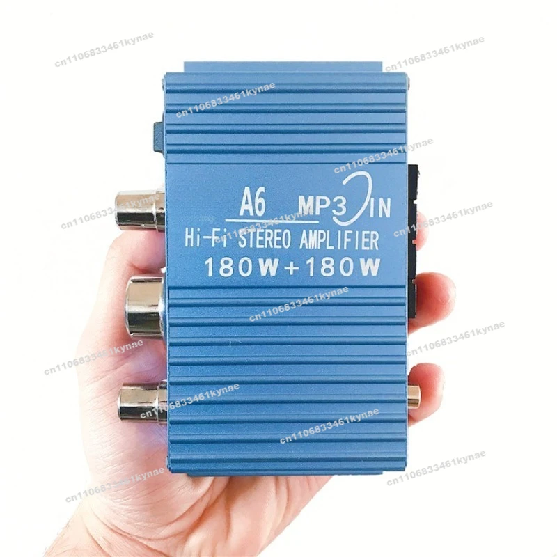 5Pcs Suitable ForA6 Power Amplifier DC12V 2.0 Channel, Car Computer Speaker DIY Finished Power Amplifier