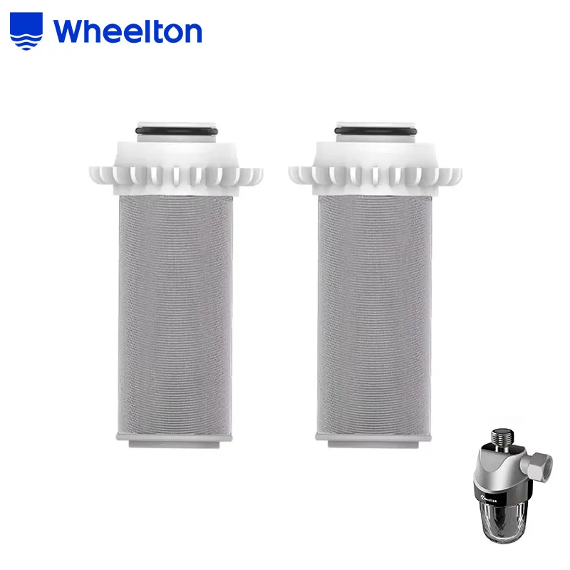 Wheelton SUS316L roestvrijstalen gaas WHT-P003 vervanging voorkomen kalksteen hard waterfilter onzuiverheden zacht water 2 stuks