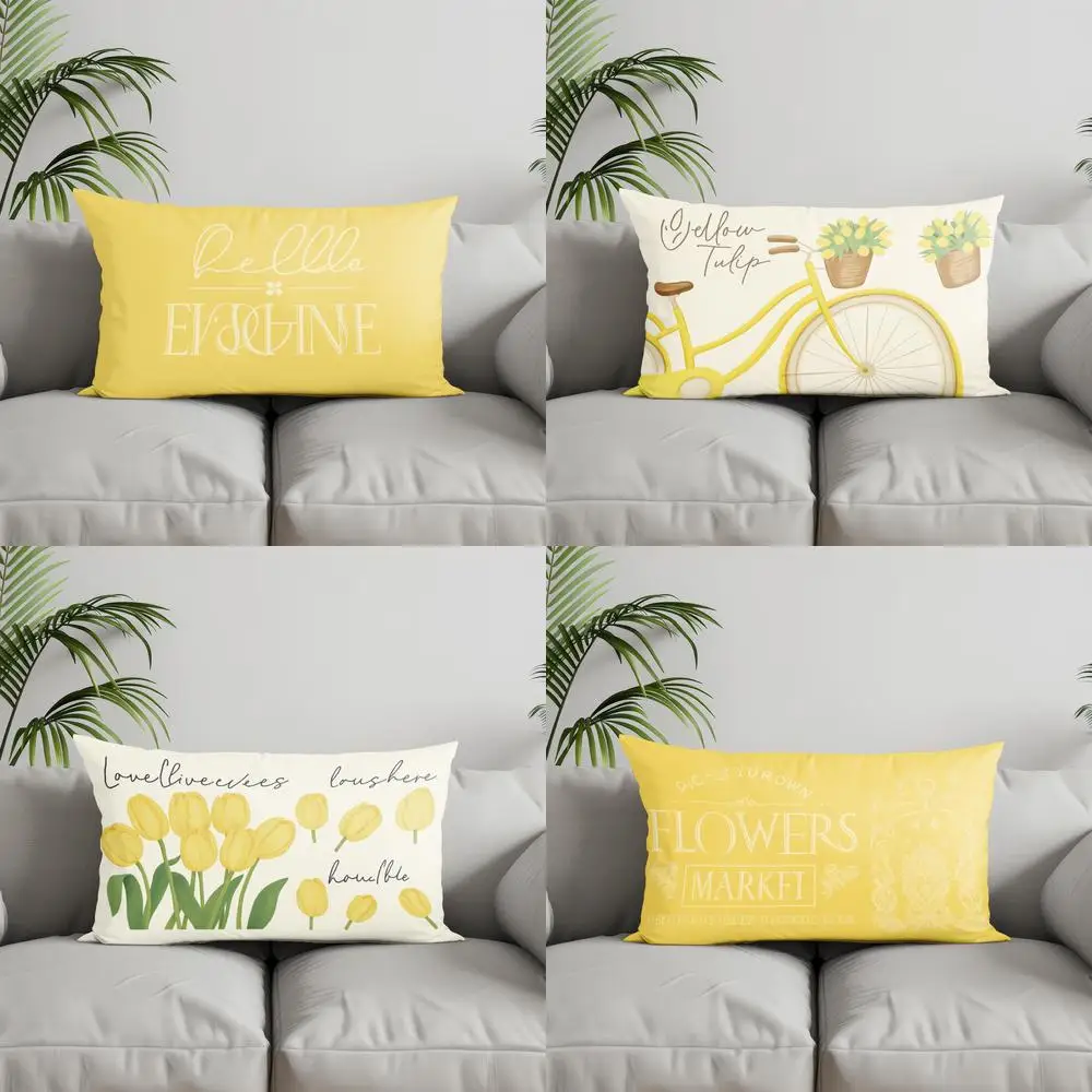 

Домашний декор Hello Evagline прямоугольная подушка подходит для дивана, спальни, автомобиля, наволочка, прямоугольная подушка для спины