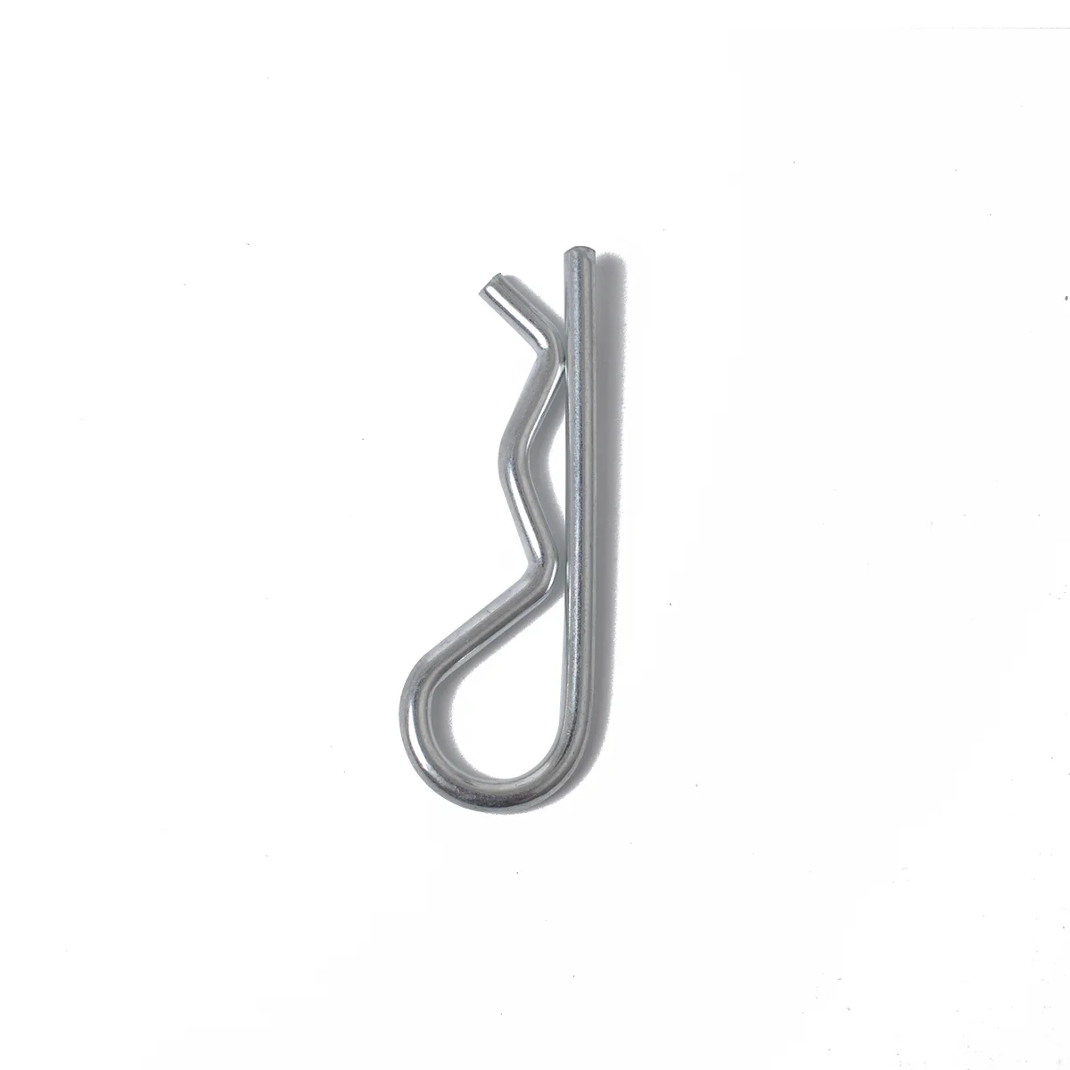 1 Box A1288 Split Carbon Steel Galvanized R-type Latch Bolt Cotter Pin Lockpin R Shape Cotter Pin Carbon Steel Lockpin