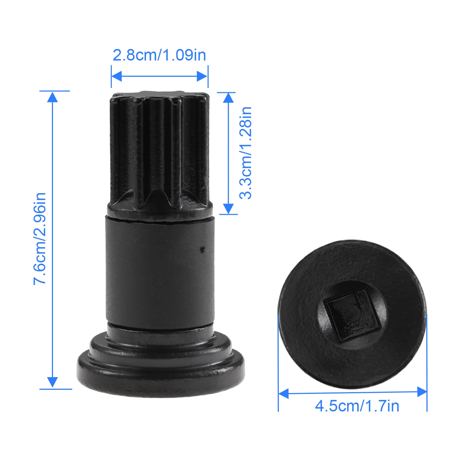 Car Engine Barring Tool Engine Rotation Limiter Restriction Socket Wrench Tools for Cummins B&C Series 5.9L 6.7L Diesel Engines