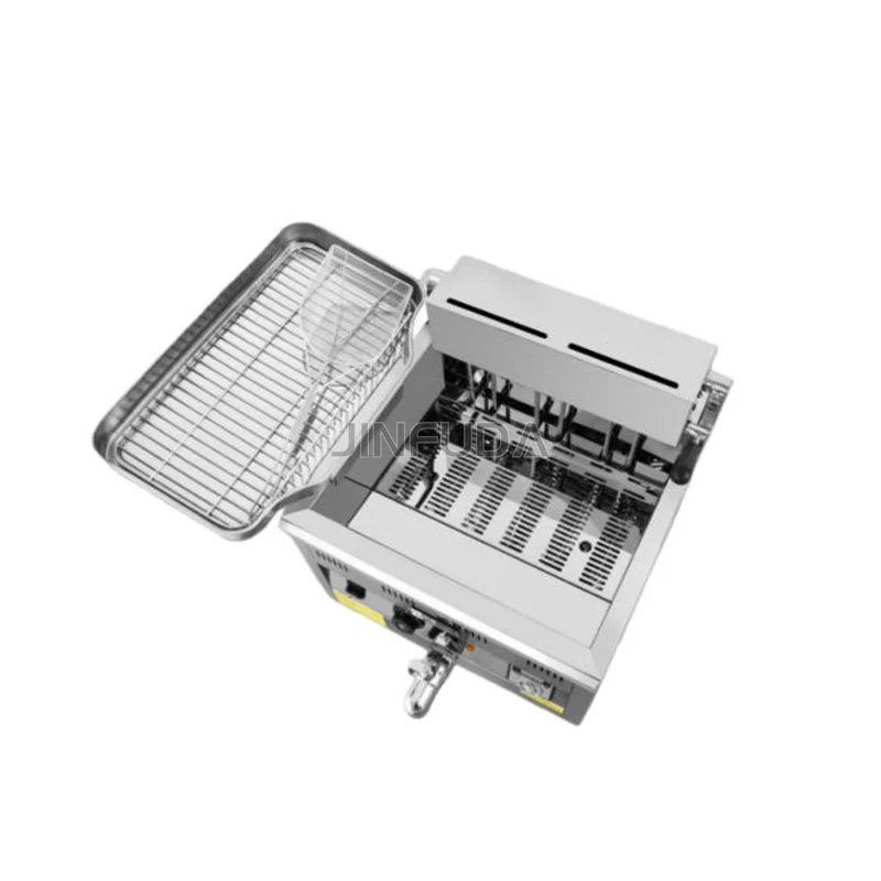 KFC Fast Food Chain Supply Store Purchase Industrial Table Top Gas LPG Deep Fryers