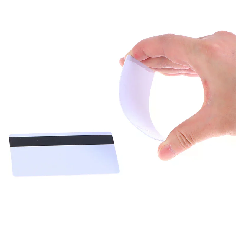 

Electronic Card 5 Pcs Sle4442 Chip Blank Smart Card with Magnetic Strip Hico 3 Track Inkjet Pvc Contact Type Composite Ic