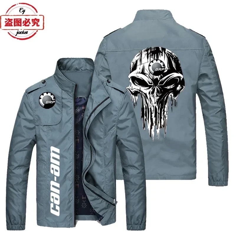 

CAN-AM мотоциклетная куртка-локомотив с логотипом, свободная мужская весенне-осенняя куртка с длинными рукавами, велосипедный костюм команды