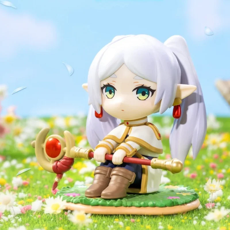GONE Frieren Beyond Journey's End Series Caja Sorpresa de Juguetes, Figura de Anime de Acción Adorable, Modelo Kawaii, Regalo