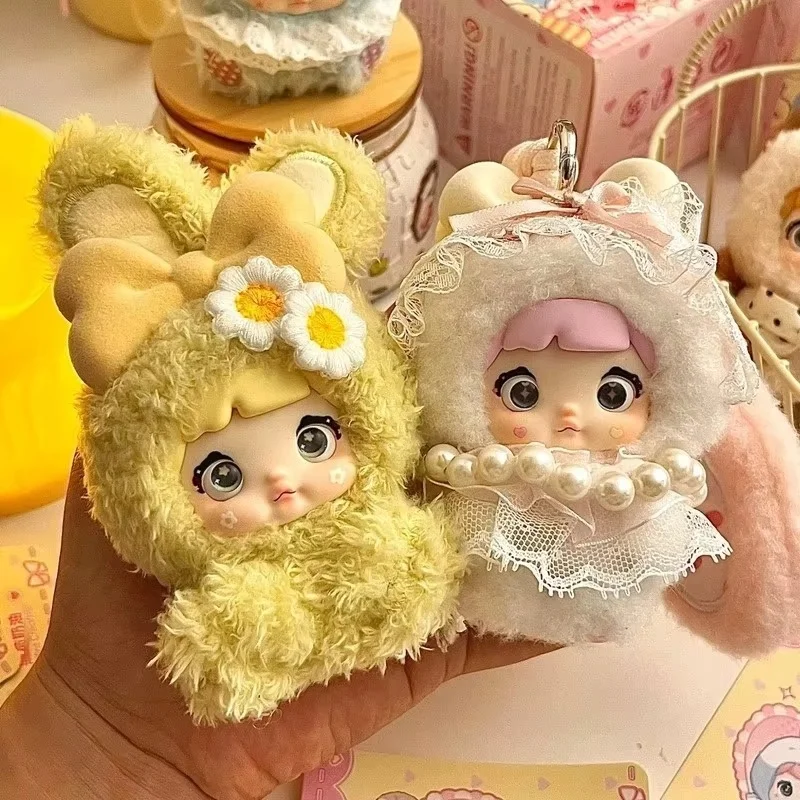 100% originale Nommi Baby Sweetheart Bunny Series scatola cieca carina bambola in vinile scatola cieca alla moda collezione di ciondoli giocattolo regalo a sorpresa