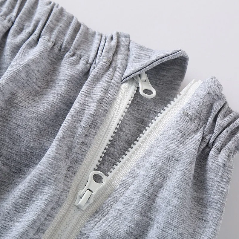 Pantalones cortos de algodón para pacientes, una pieza, espalda abierta, fractura, parálisis cosida en cama, cambio de vendaje, cuidado de recuperación Unisex, ropa de verano