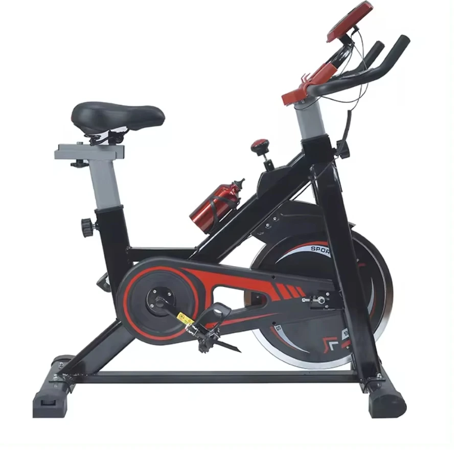 

Workout Cycle Exercise Machine Whole-wrapped Flywheel Resistance Adjustable Spin Bike