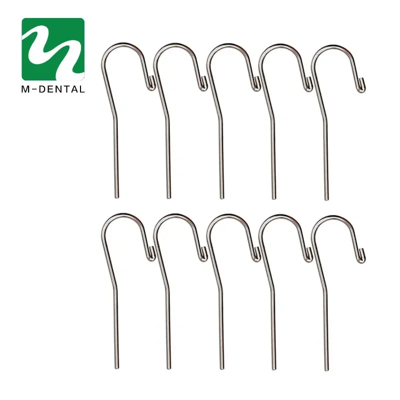 10pcs Dental Lip Hook Universal Type fit for Woodpecker VDW Dentsply Morita Apex Locator Dentistry Tool Teeth Whitening