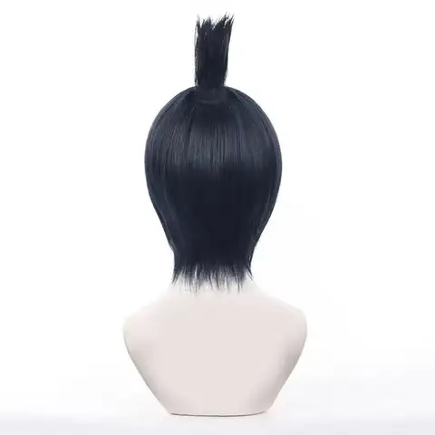 Hakawaka Aki Cosplay Peruk Motorsågsmannen Syntetisk Kort Rak Peruk Anime Coser Värmebeständig Fiber Högkvalitativ Peruk Halloween 10 best sales Aki cosplay motorsågsman - №10
