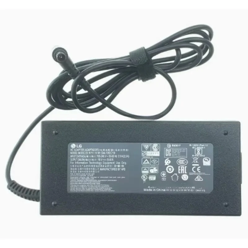 

Display 19V 9.48A Power Adapter Charger DA-180C19 6.4X4.4mm Power Supply