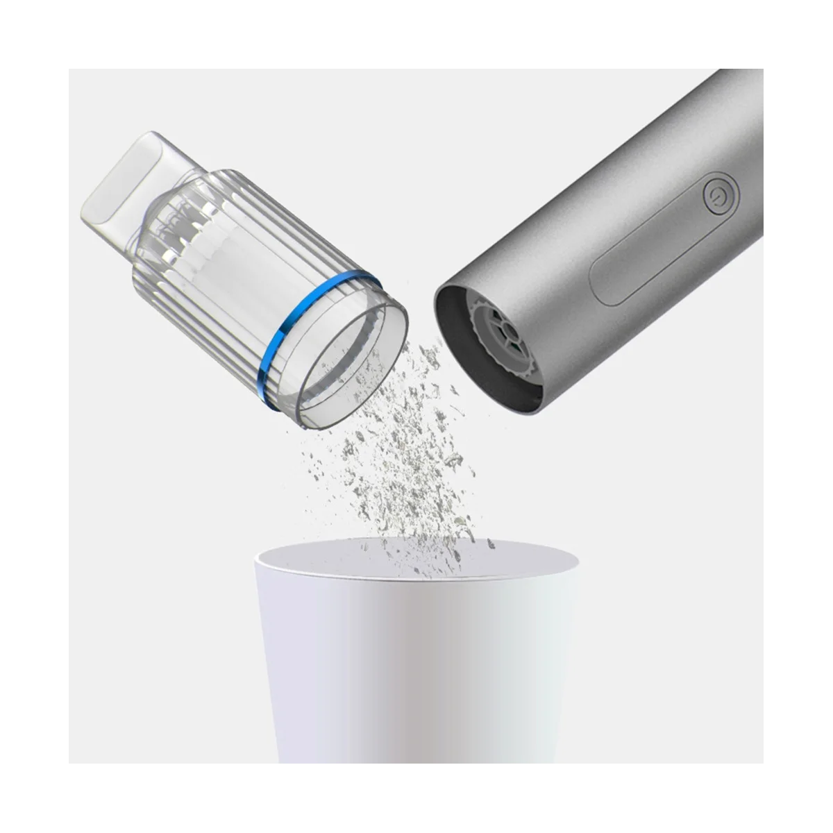 مكنسة كهربائية محمولة صغيرة محمولة للسيارة ، 2 في 1 ، تهب الغبار ، المنزل ، الماسك المزدوج الغبار ، 5300Pa