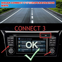 2022/23 For Nissan JUKE /QASHQAI / JUKEX-T Navigation Connect 3 V7 SD Card GPS SD Card Map Satellite Navigation SD