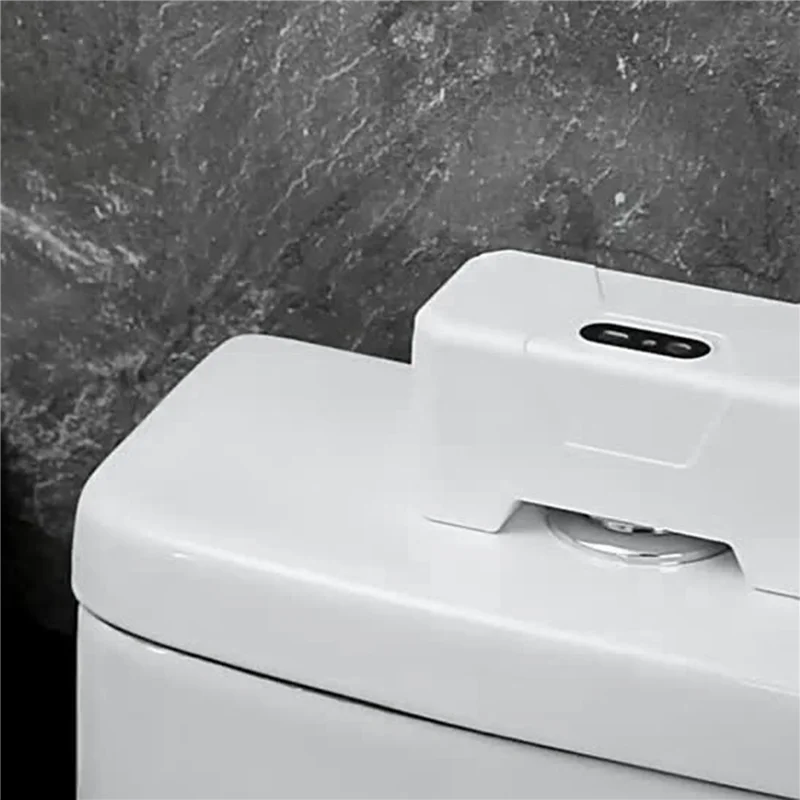 A99E-2X Pulsante di scarico automatico per WC Sensore intelligente per WC Sensore di scarico per WC intelligente ricaricabile a infrarossi esterno