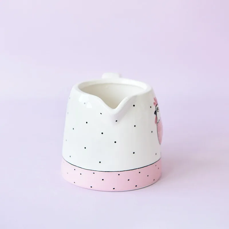 Ceramic Milk Jug Coffee Cream Jugs Chicken Sauce Cup Serving Pitcher Milk Cup Gravy Boat Container Barista Coffee Accessories